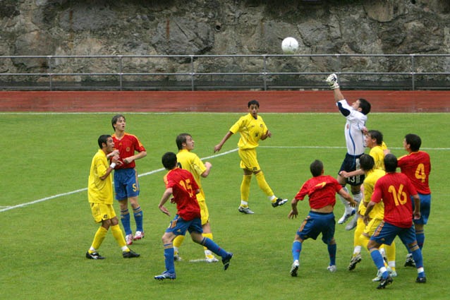 Europeu U17 2007, ANDORRA - ESPA�A (03-10-07)